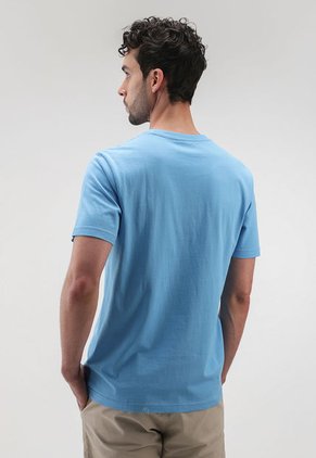 Camiseta Azul Claro-Amarillo-Blanco NAUTICA