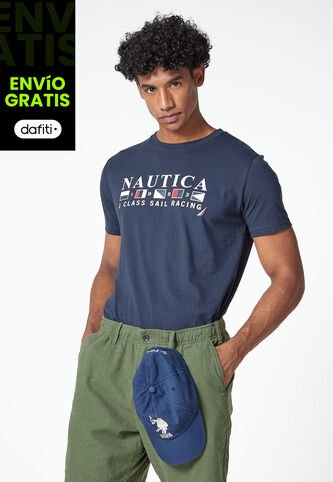 Camiseta NAUTICA Azul Nautica