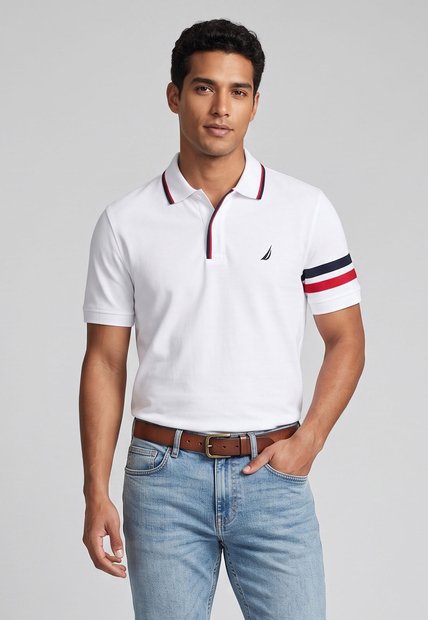 Polo NAUTICA Blanco