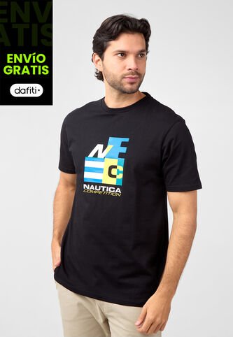 Camiseta NAUTICA Negro Nautica