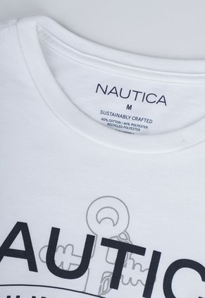 Camiseta Manga Larga NAUTICA Blanco
