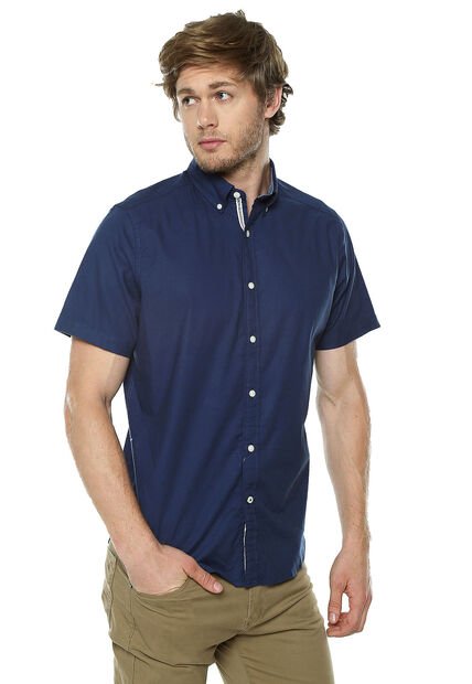 Camisa Azul Nautica