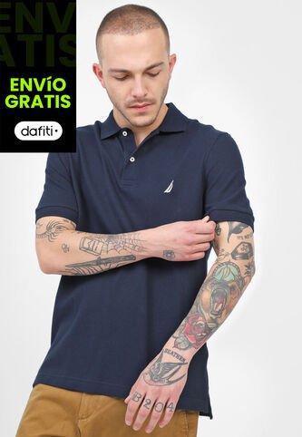 Polo Azul Navy Nautica Nautica