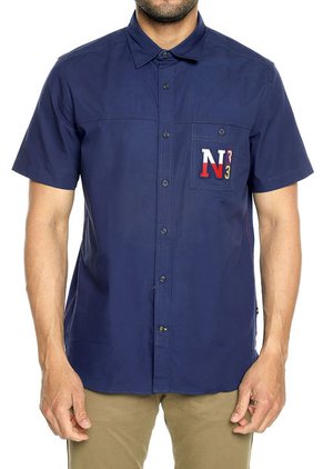 Camisa Azul Nautica