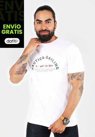 Camiseta NAUTICA Blanco Nautica