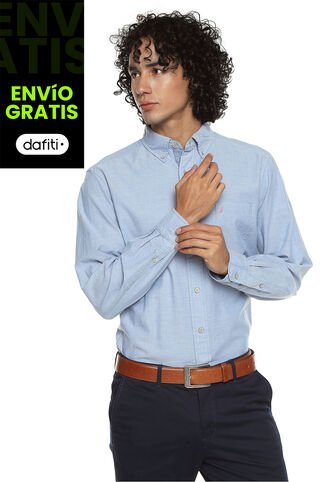 Camisa Azul Nautica Nautica