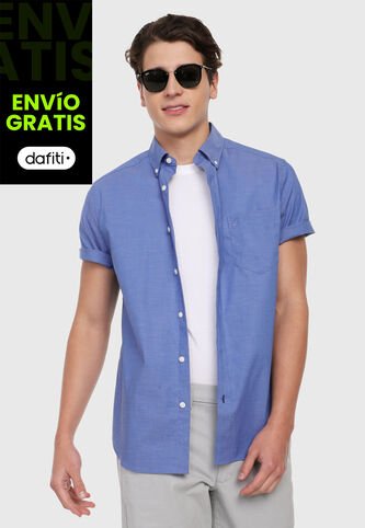 Camisa Azul Nautica Nautica