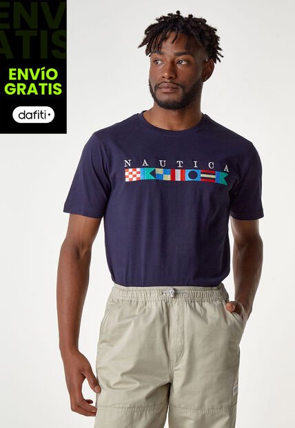 Camiseta NAUTICA Azul