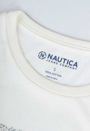 Camiseta Nautica Marfil