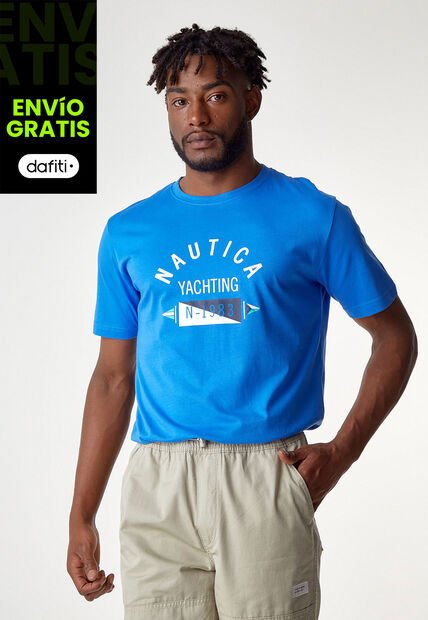 Camiseta NAUTICA Azul