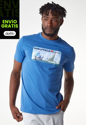 Camiseta NAUTICA Azul Nautica
