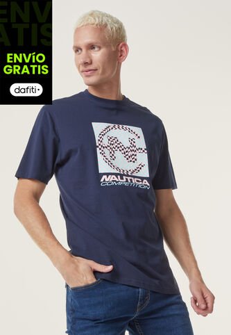 Camiseta NAUTICA Azul Nautica