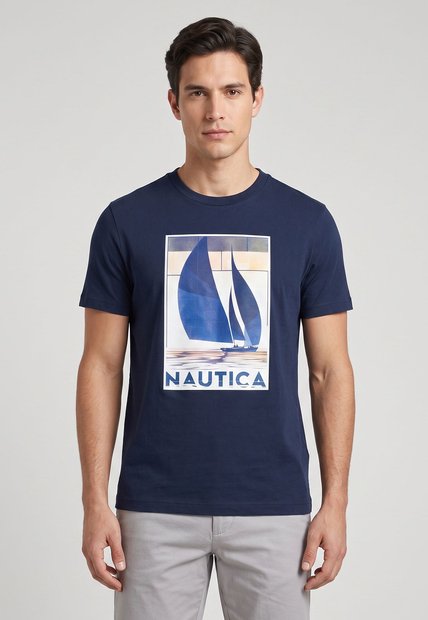 Camiseta NAUTICA Azul