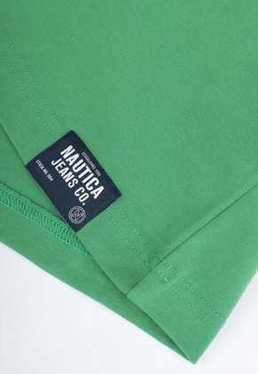 Camiseta Nautica Verde