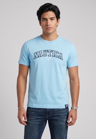 Camiseta Nautica Celeste Nautica