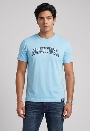 Camiseta Nautica Celeste