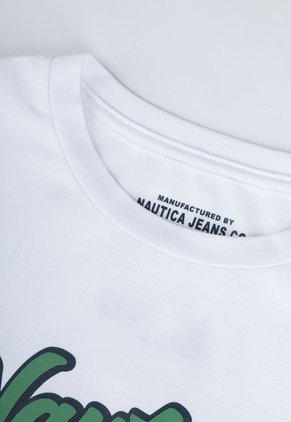 Camiseta Nautica Blanco