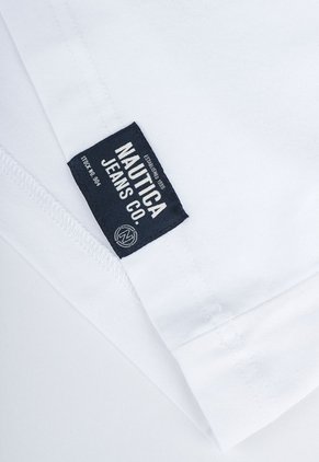 Camiseta Nautica Blanco