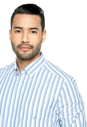 Camisa Azul-Blanco Nautica