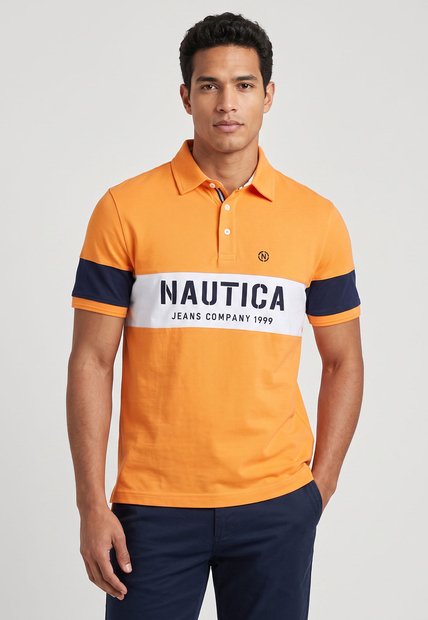 Polo Nautica Naranja