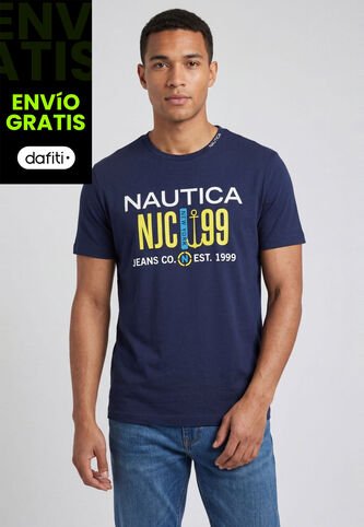 Camiseta NAUTICA Azul Nautica