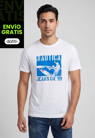 Camiseta NAUTICA Blanco Nautica
