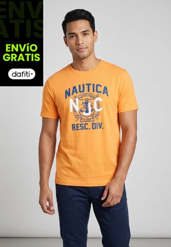 Camiseta NAUTICA Naranja Nautica