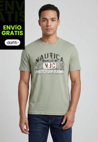 Camisa NAUTICA Verde Nautica