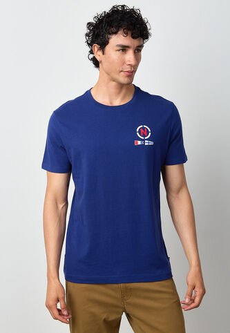 Camiseta NAUTICA Azul Nautica