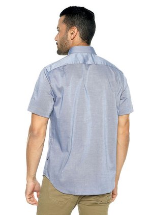 Camisa Azul Nautica