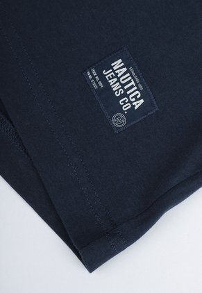 Camiseta Nautica Azul