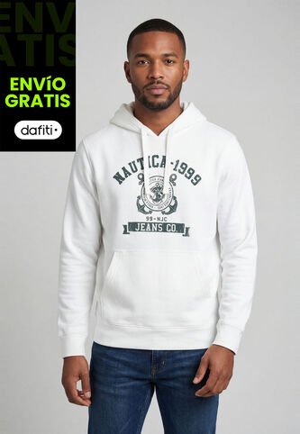 Hoodie NAUTICA Blanco Nautica