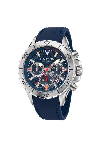 Relojes Nautica Hombre NST.  Silicona Azul NAPNSF201 Nautica