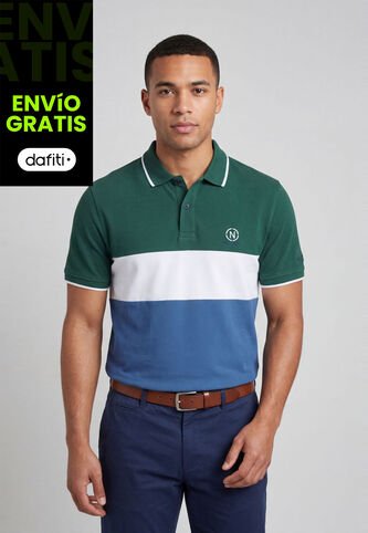 Polo NAUTICA Verde Nautica