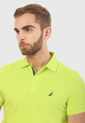 Polo Verde Limón Nautica