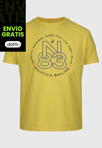 Camiseta NAUTICA Amarillo Nautica