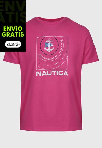 Camiseta NAUTICA Fucsia Nautica
