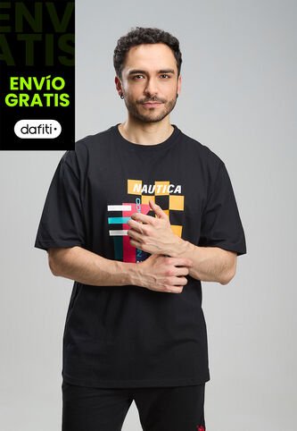 Camiseta NAUTICA Negro Nautica