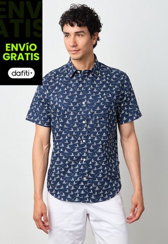 Camisa NAUTICA Azul Nautica