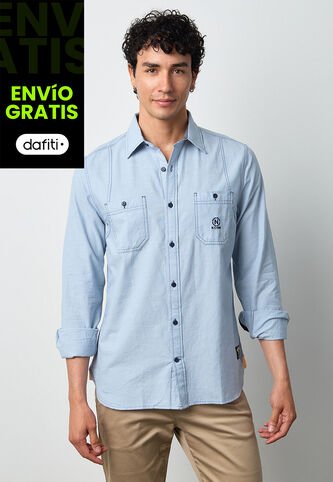 Camisa NAUTICA Azul Nautica
