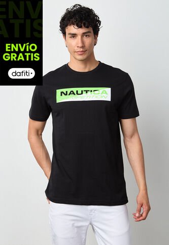 Camiseta NAUTICA Negro Nautica