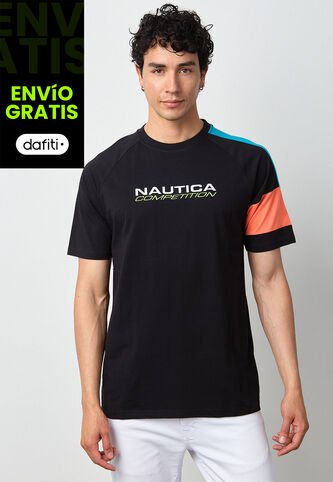Camiseta NAUTICA Negro Nautica