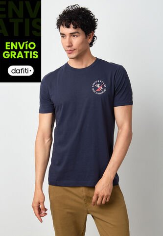 Camiseta NAUTICA Azul Nautica