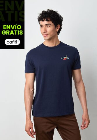 Camiseta NAUTICA Azul Nautica