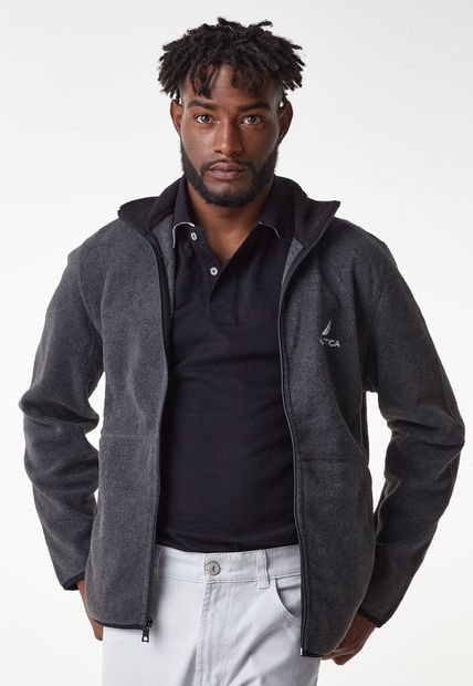 Chaqueta Gris Oscuro Nautica
