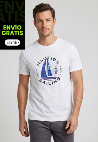 Camiseta NAUTICA Blanco Nautica