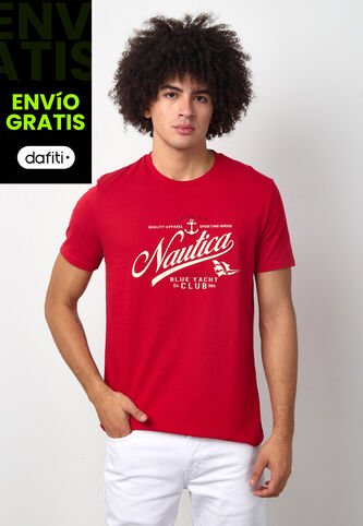 Camiseta NAUTICA Rojo Nautica