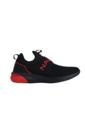 Tenis Nautica Coaster/Black Mono/Red 1 Mens Athletic de Nautica