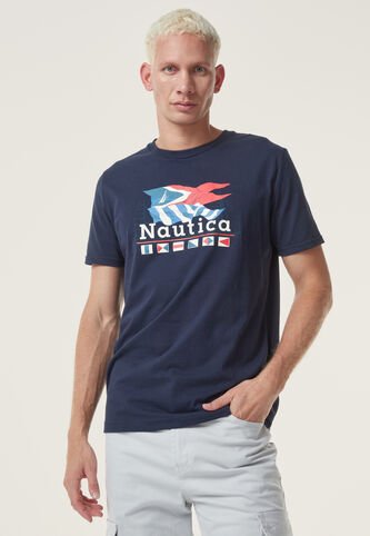 Camiseta NAUTICA Azul Nautica