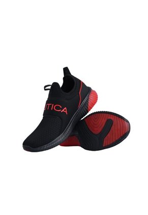 Tenis Nautica Coaster/Black Mono/Red 1 Mens Athletic
